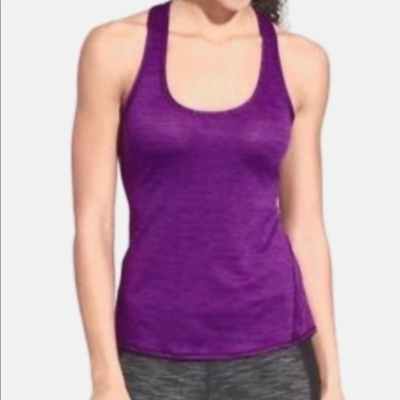 Athleta Shadow Stripe Chi Tank Size XS - Picture 2 of 10